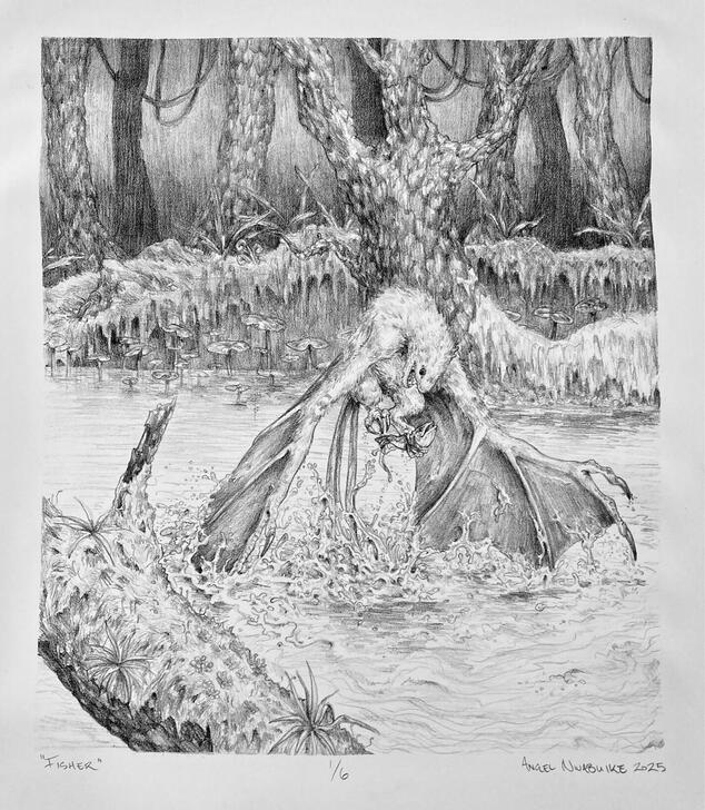 Fisher - Stone Lithography