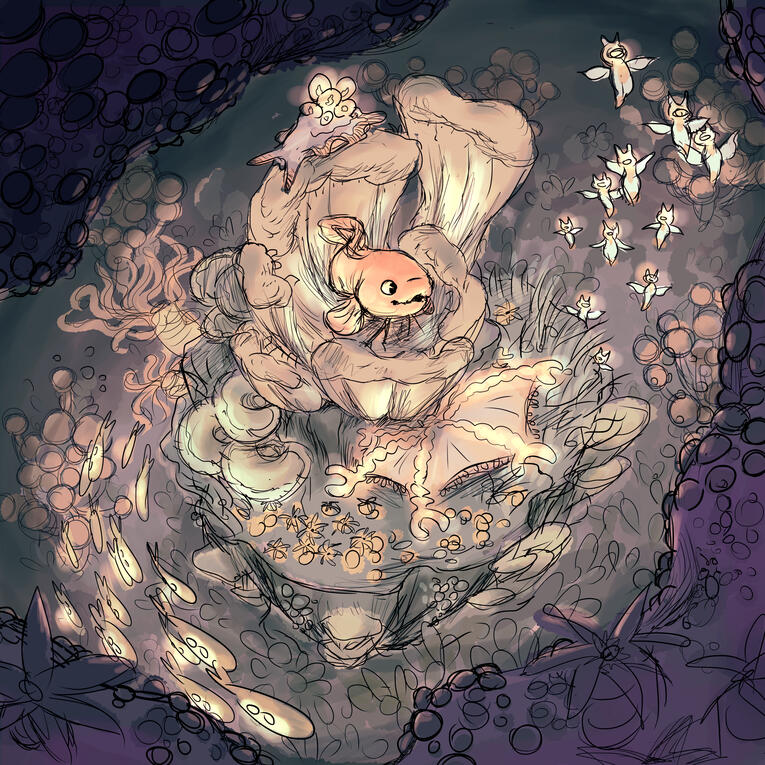 Abyssal Reef I - Color Study